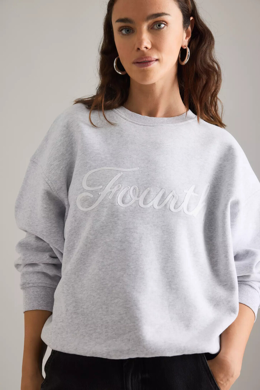 sweatshirt mit dem schriftzug „4th reckless fourth