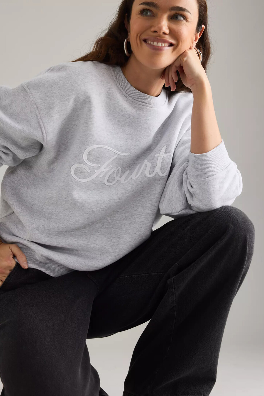 sweatshirt mit dem schriftzug „4th reckless fourth
