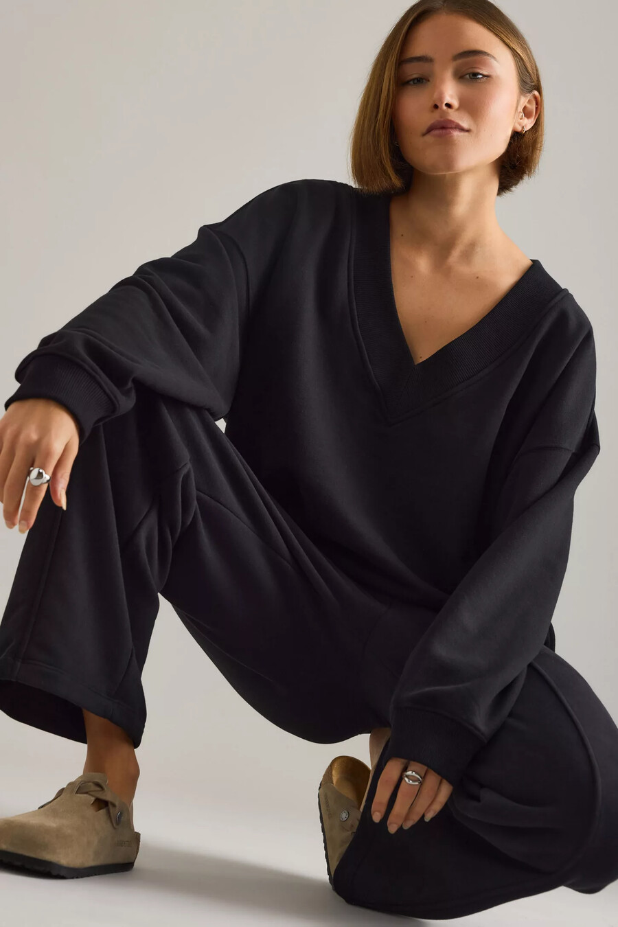 tala v-ausschnitt sweatshirt