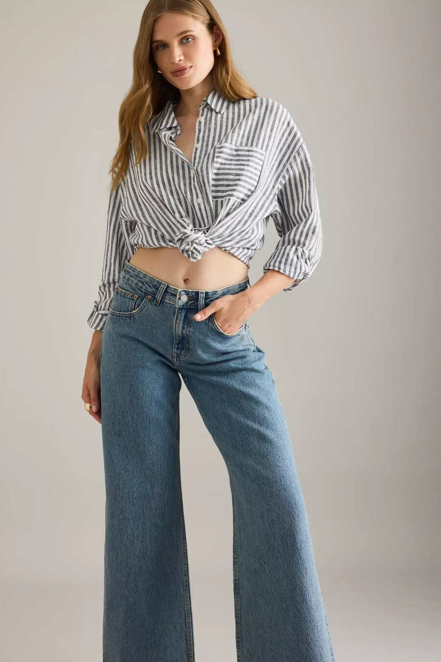 dr. denim rhue low rise flare jeans