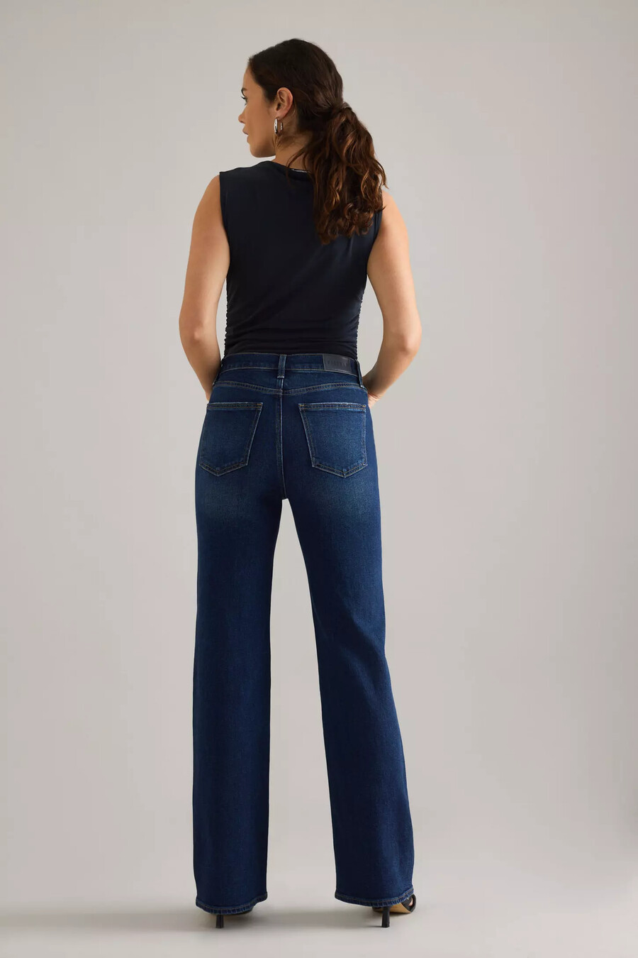 pistola evie high-rise slim bootcut jeans