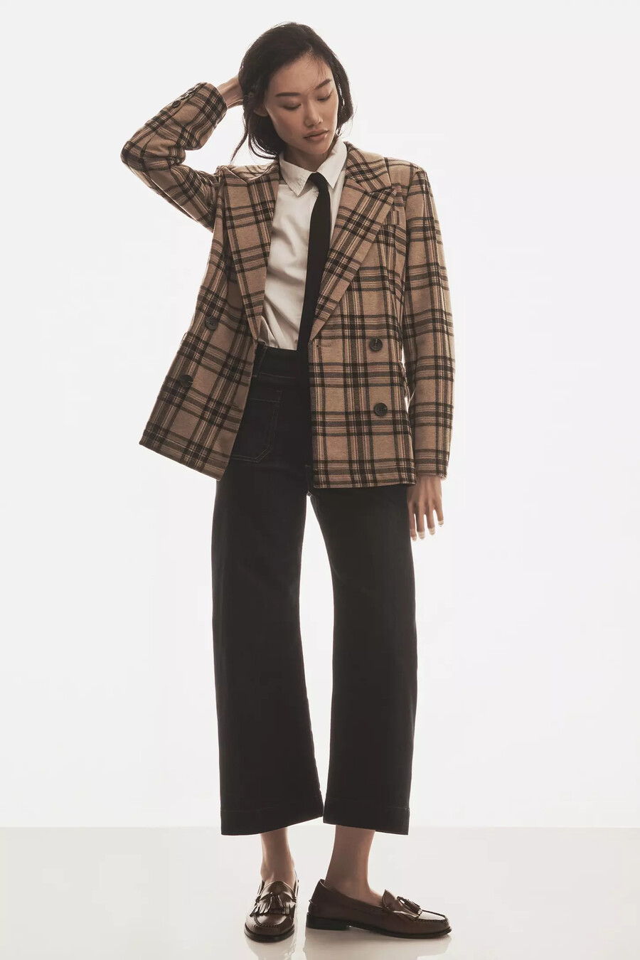 die colette cropped wide-leg jeans von maeve