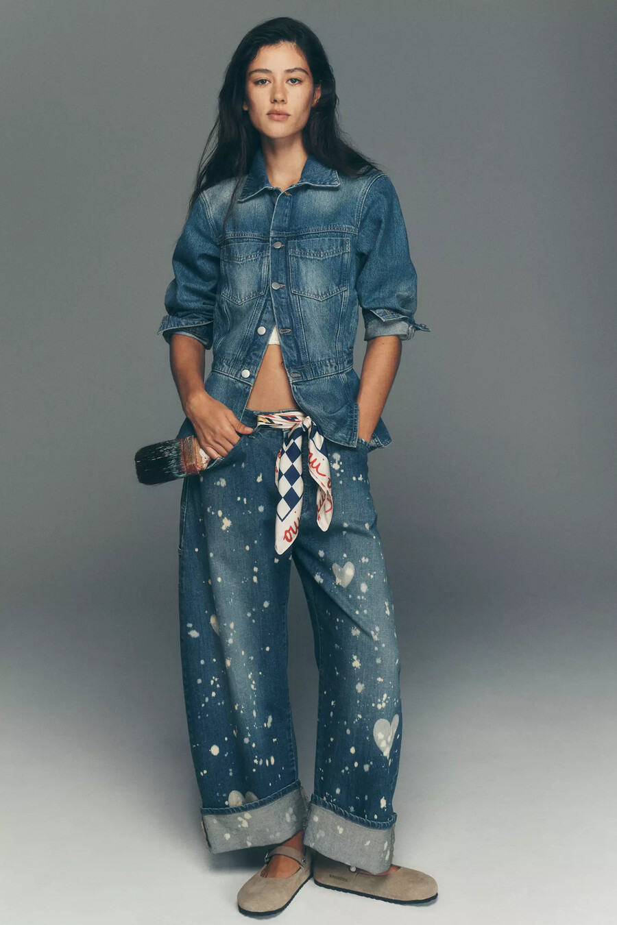 die kayden barrel carpenter jeans von pilcro