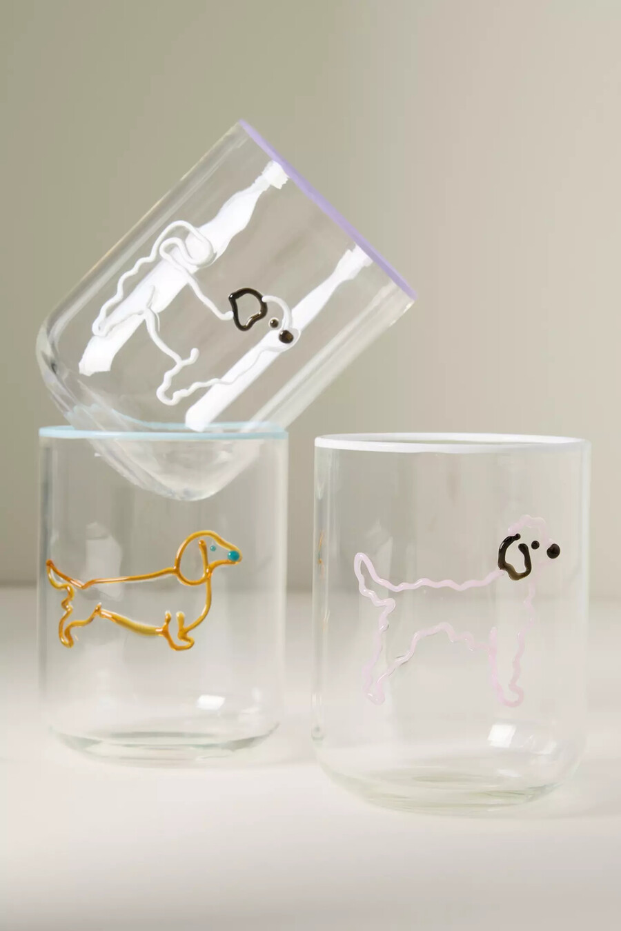 love notes saftglas hundeedition