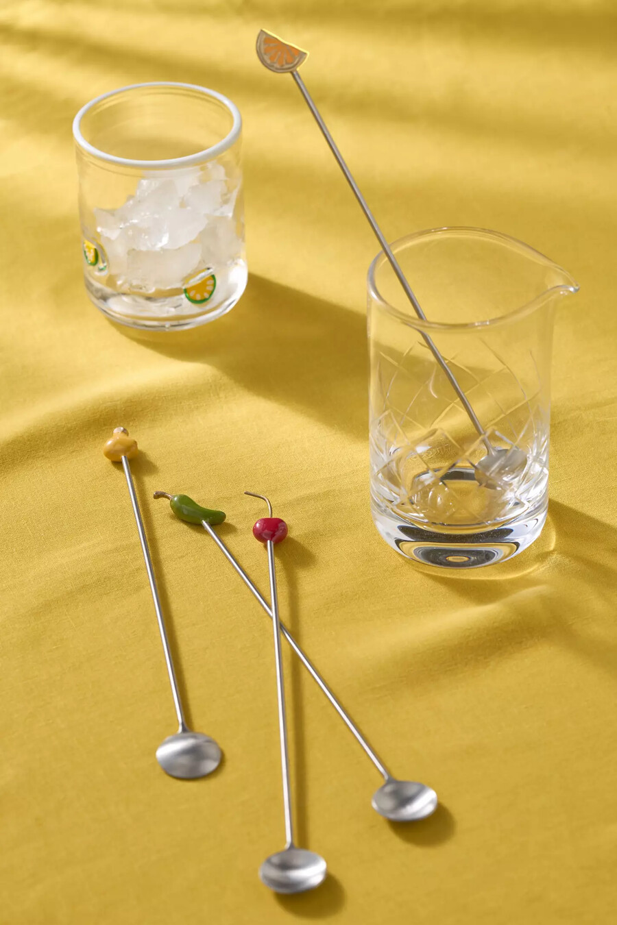 cocktail-garnierlöffel 4er-set
