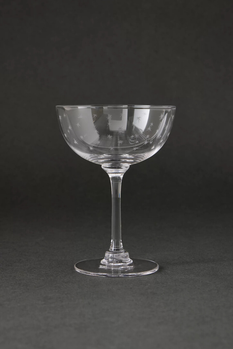 set mit 6 champagner-untertassen von the vintage list