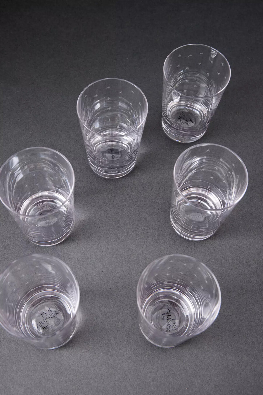 vintage list trinkgläser 6er-set