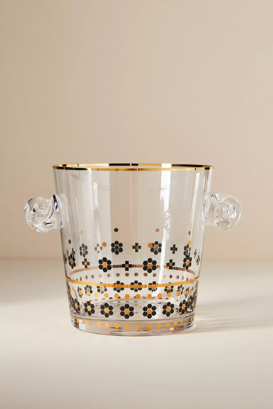 bistro-fliesen-eiskübel aus glas