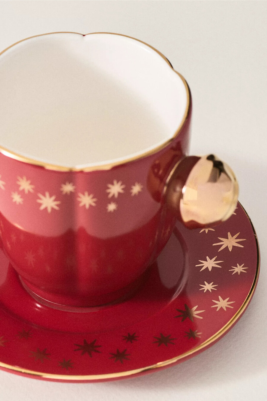 espressotasse und untertasse des new york city ballet