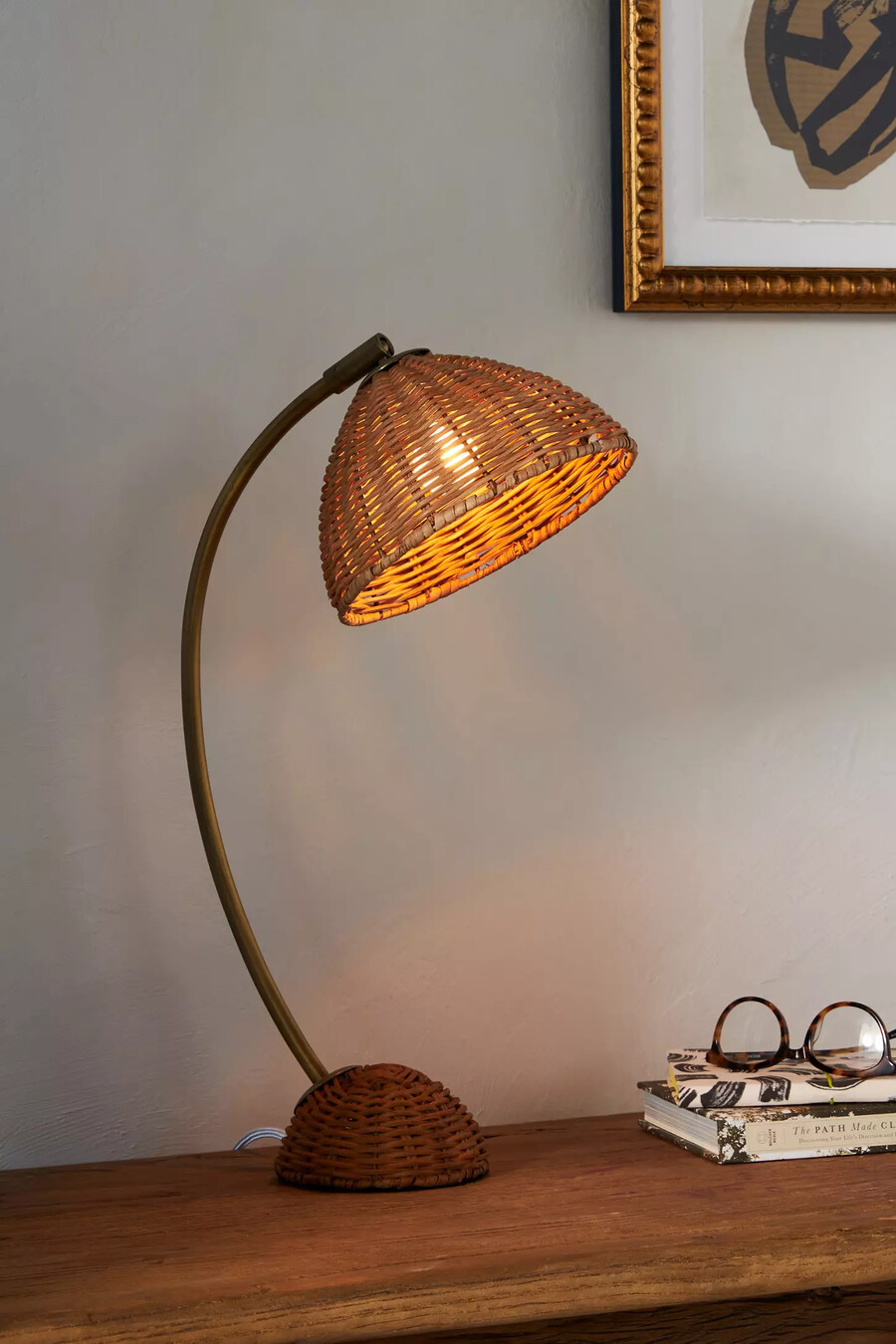 liz rattan arbeitsleuchte