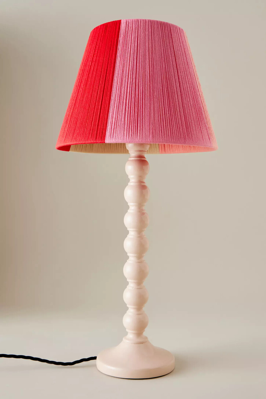 loving string empire lampenschirm aus gewebter baumwolle