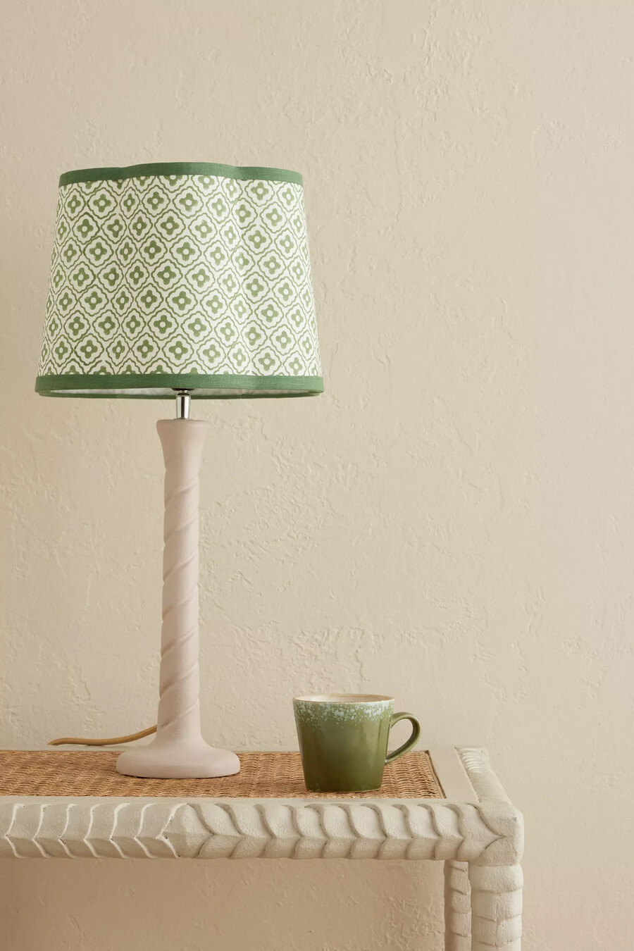 birdie fortescue lampenschirm aus finestra mit muschelkante
