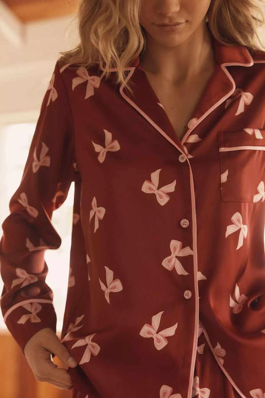 pyjama-set „beach riot livy top connie bottoms