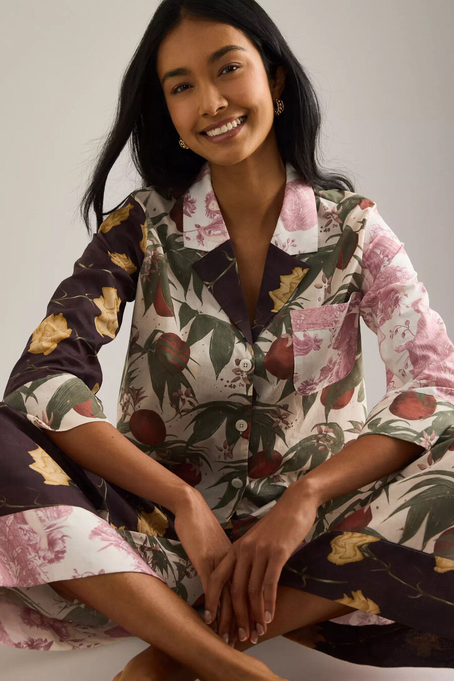 desmond dempsey renaissance boxy pyjama-set