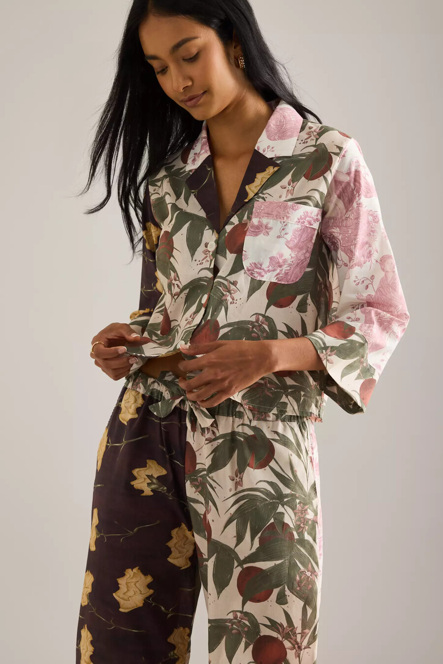 desmond dempsey renaissance boxy pyjama-set