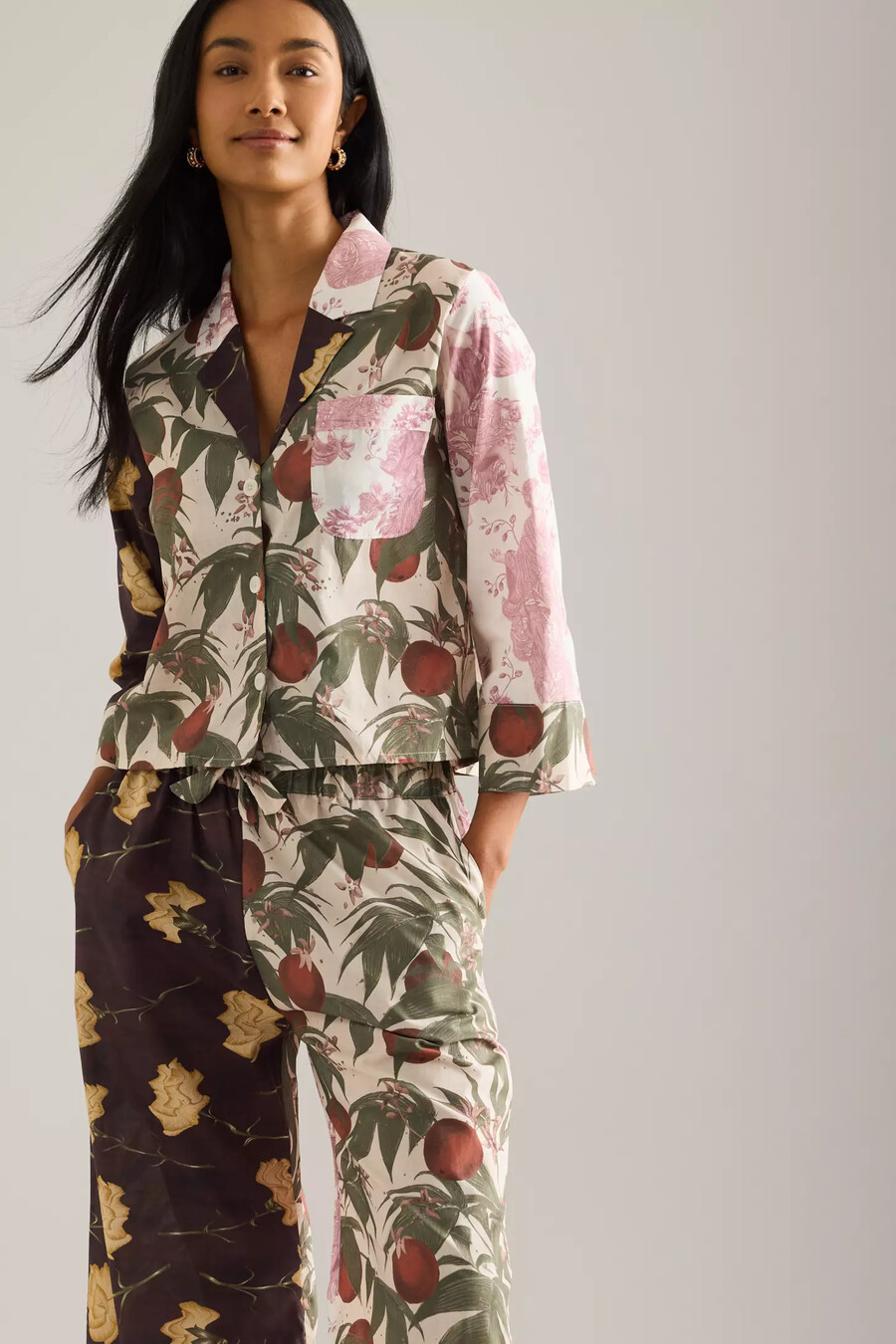 desmond dempsey renaissance boxy pyjama-set