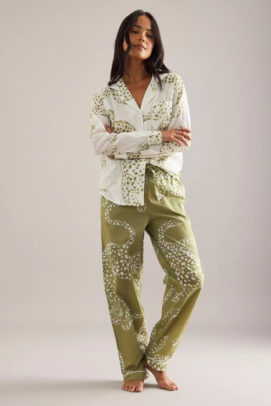 desmond dempsey jaguar pyjama-set