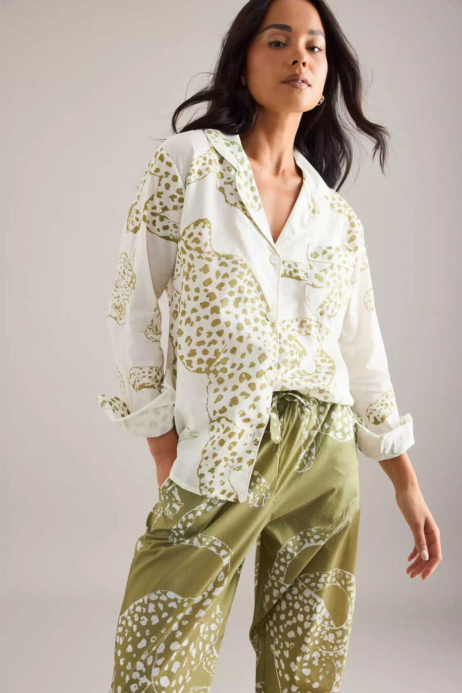 desmond dempsey jaguar pyjama-set