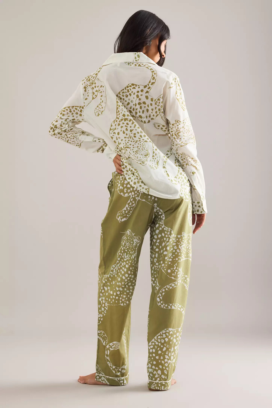 desmond dempsey jaguar pyjama-set