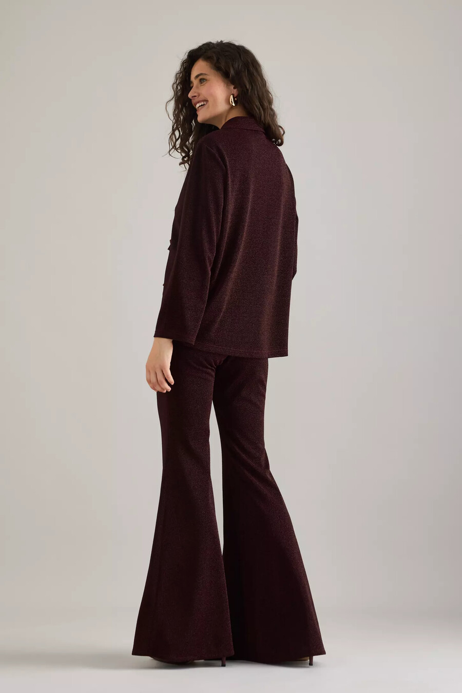 sleeper stardust lurex lounge suit
