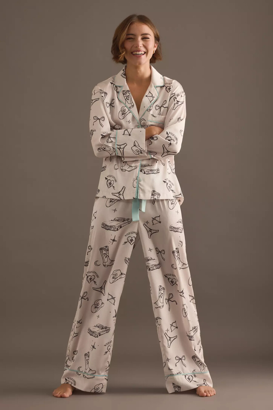 wild lovers tia pyjamahose