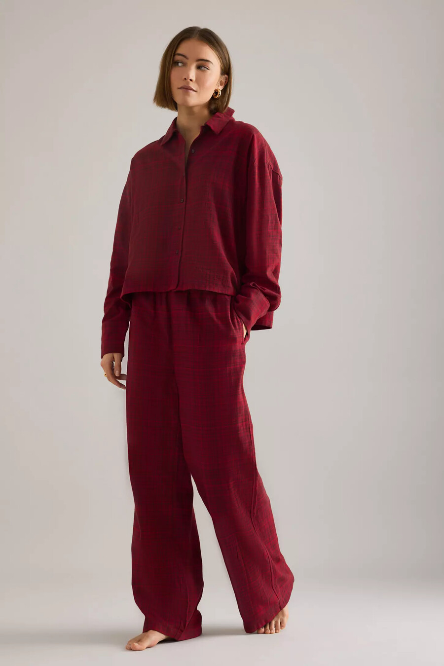 calvin klein flanellhemd