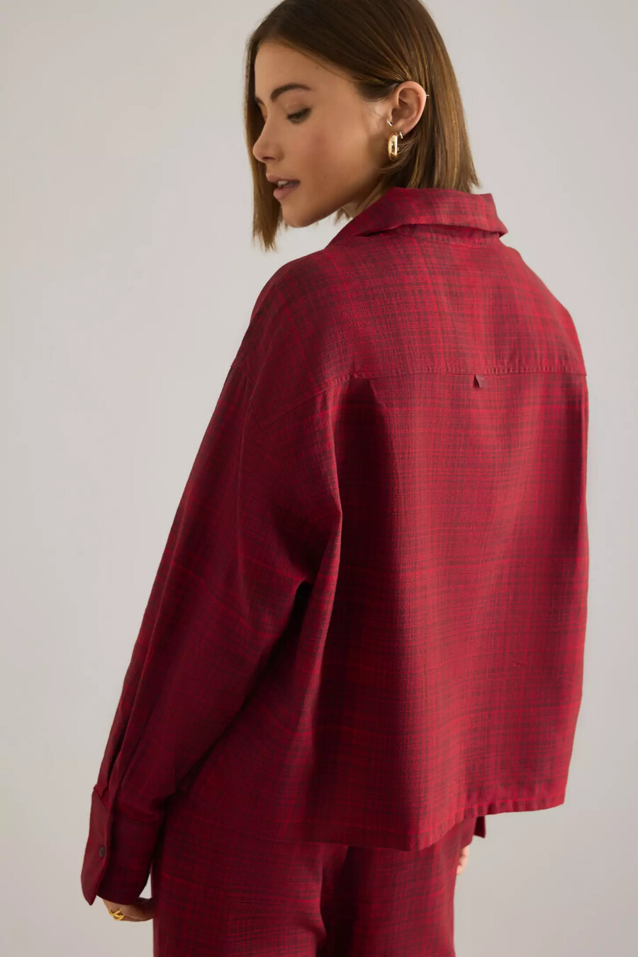 calvin klein flanellhemd