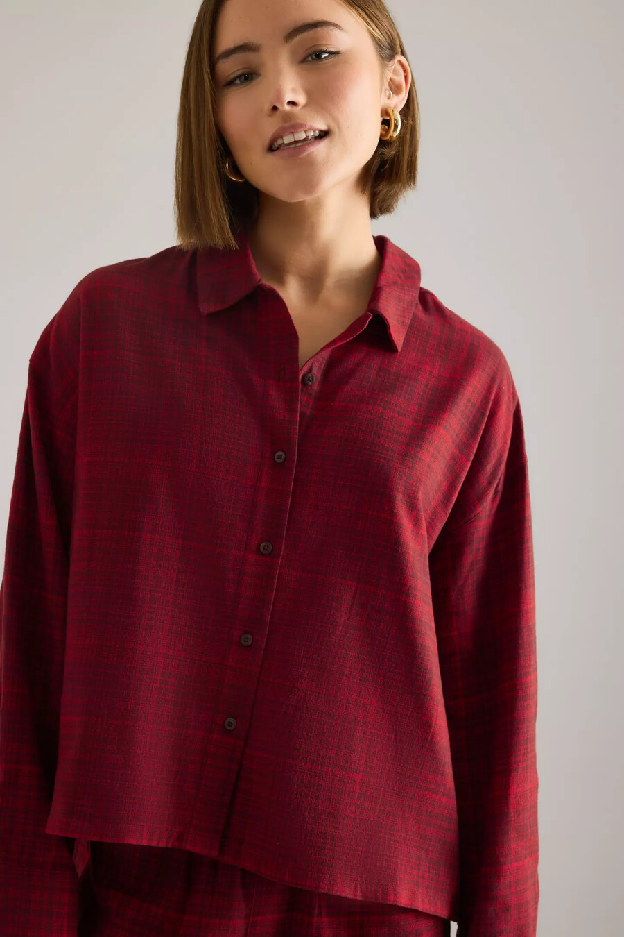 calvin klein flanellhemd