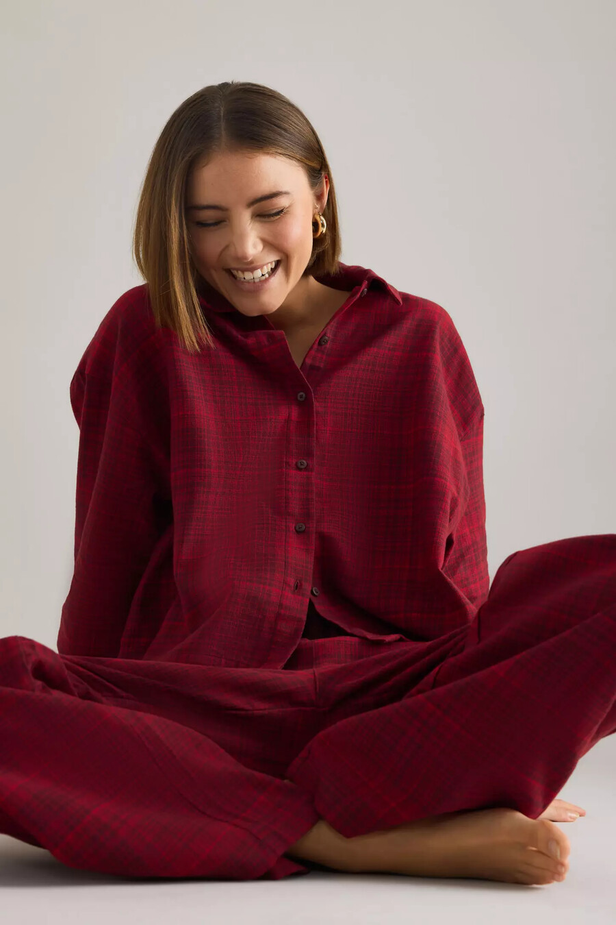 calvin klein flanellhemd
