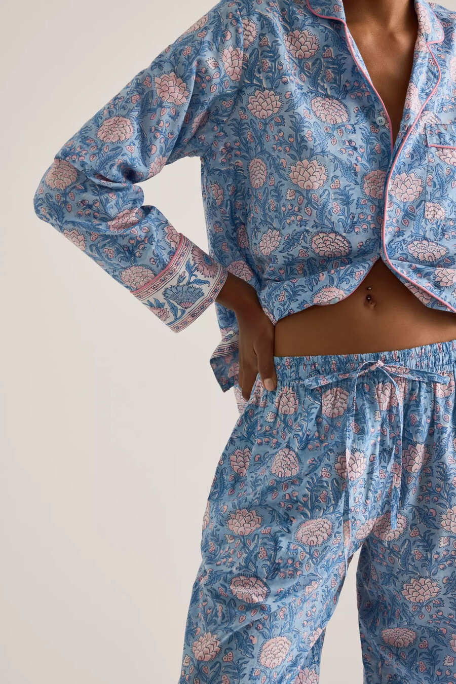 dilli grey langer pyjama-set