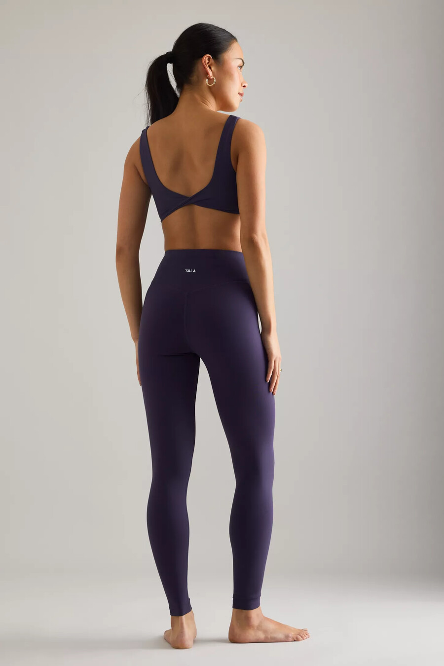 tala dayflex sport-bh mit geraffter vorderseite