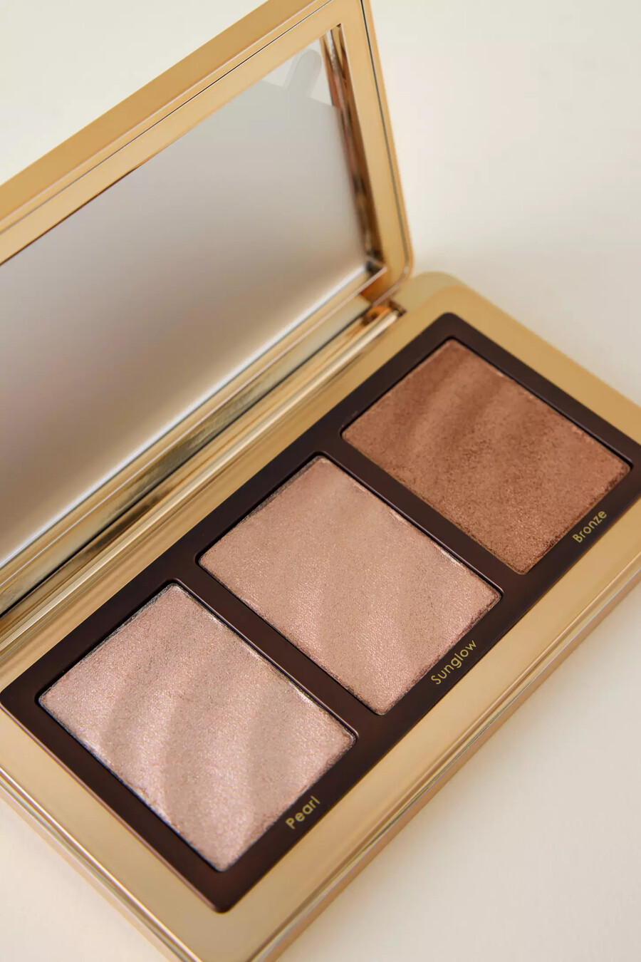 natasha denona golden highlighter trio