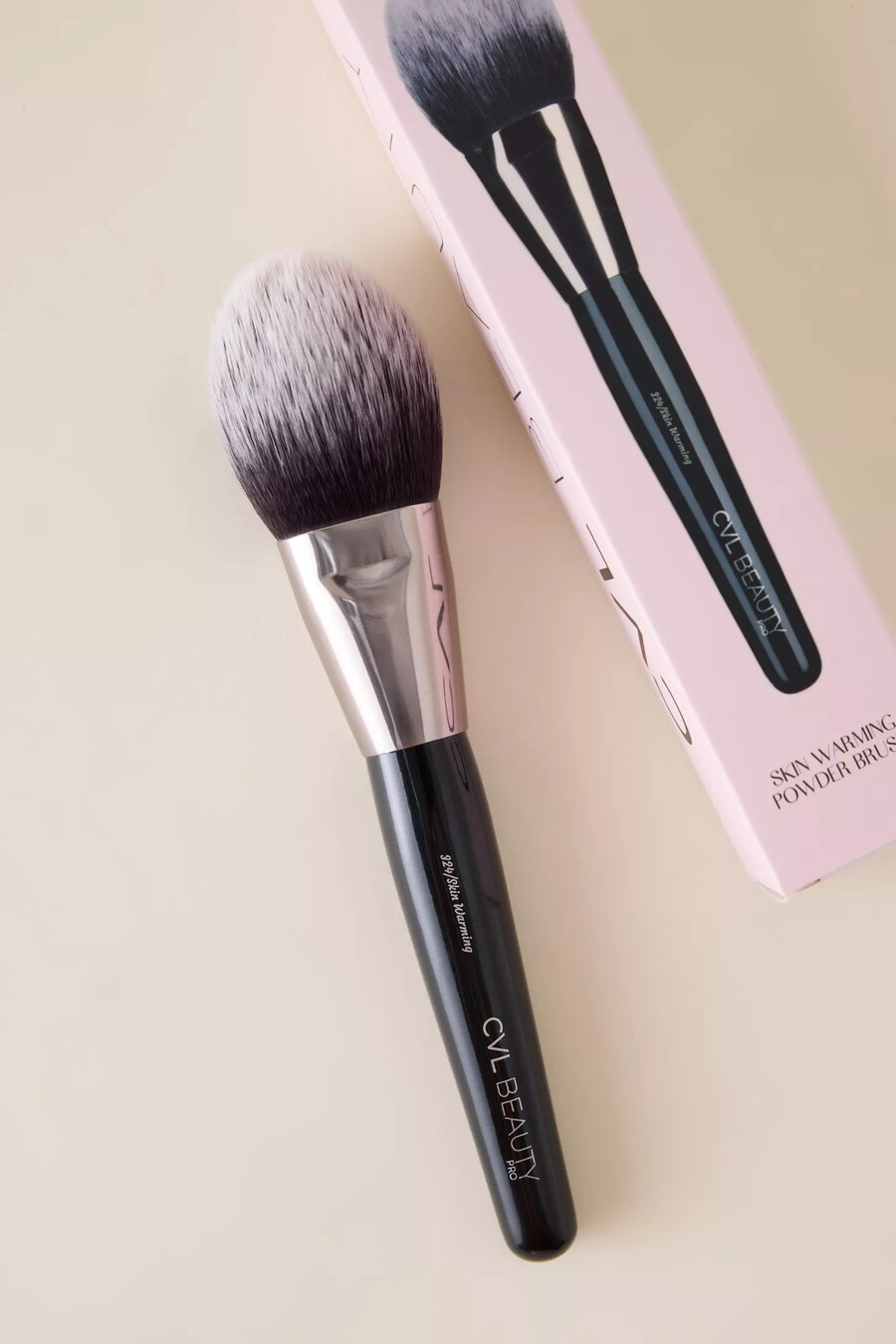 cvl beauty hautwärmender puderpinsel
