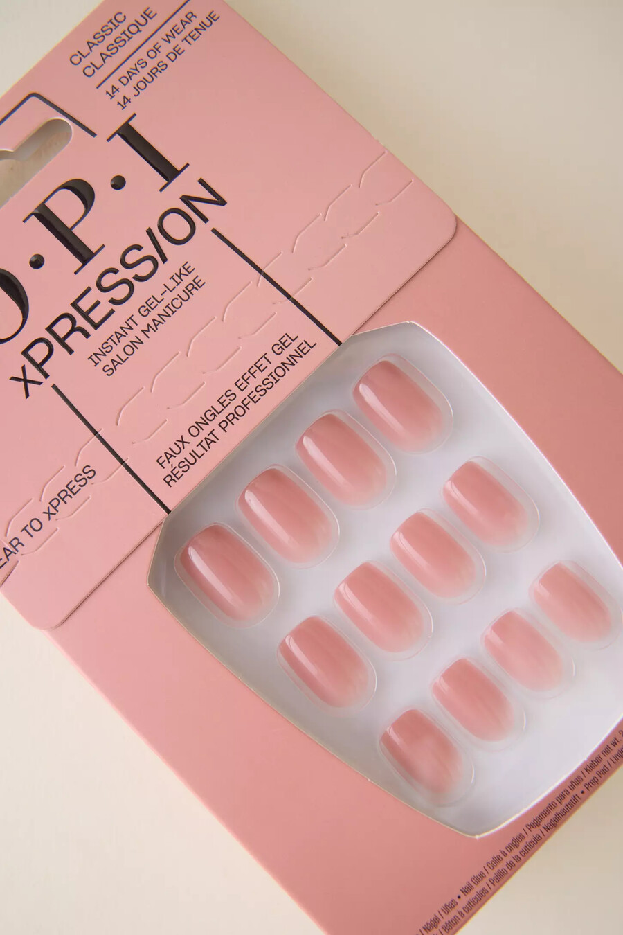 opi xpresson press-on nails gel-ähnliche salon-maniküre - somewhere over the rainbow mountains