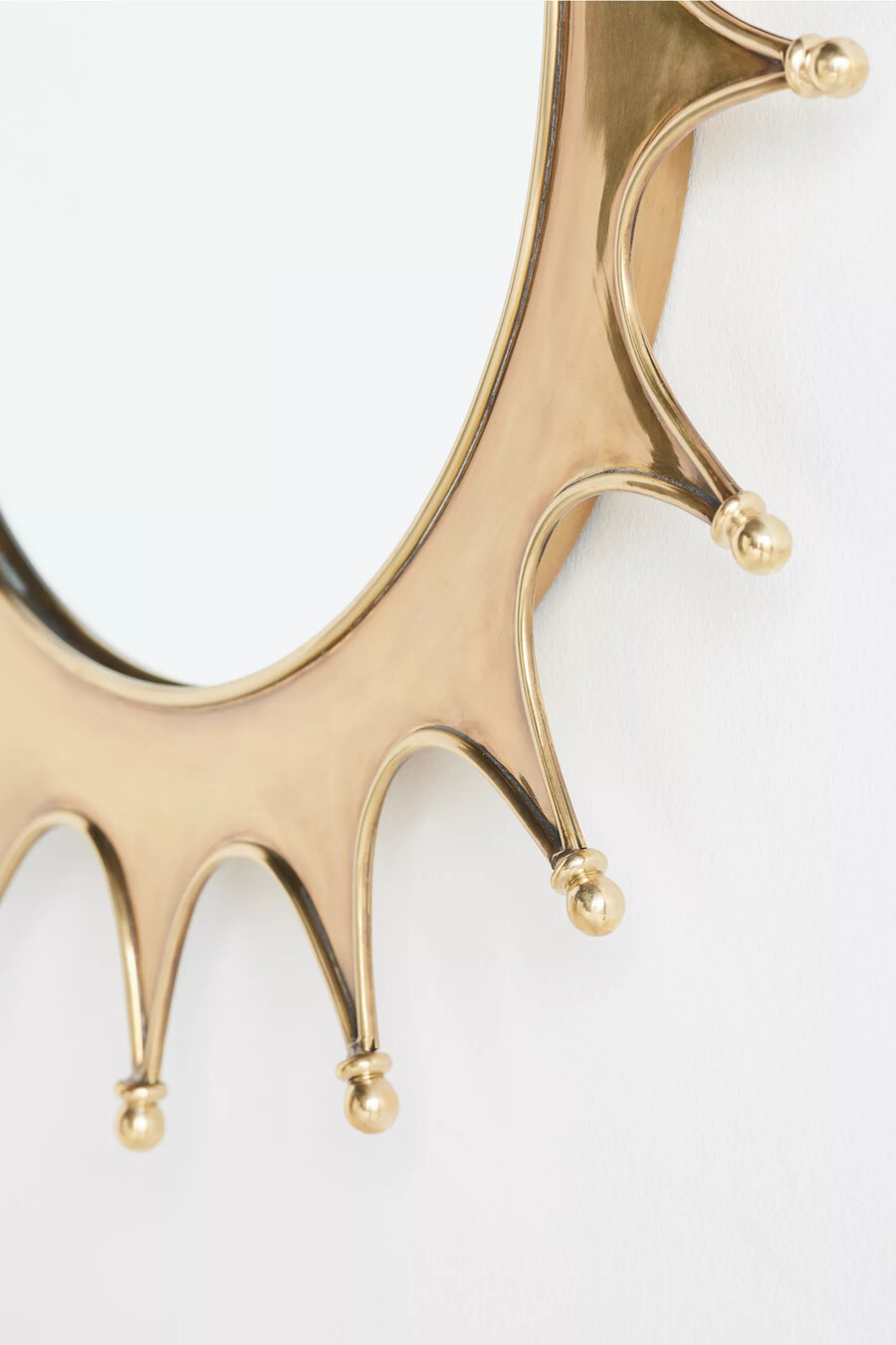 soleil messing-sonnenwandspiegel