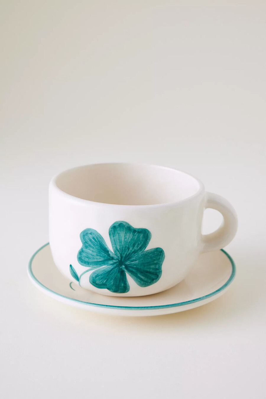 anna nina shamrock cappuccino-becher