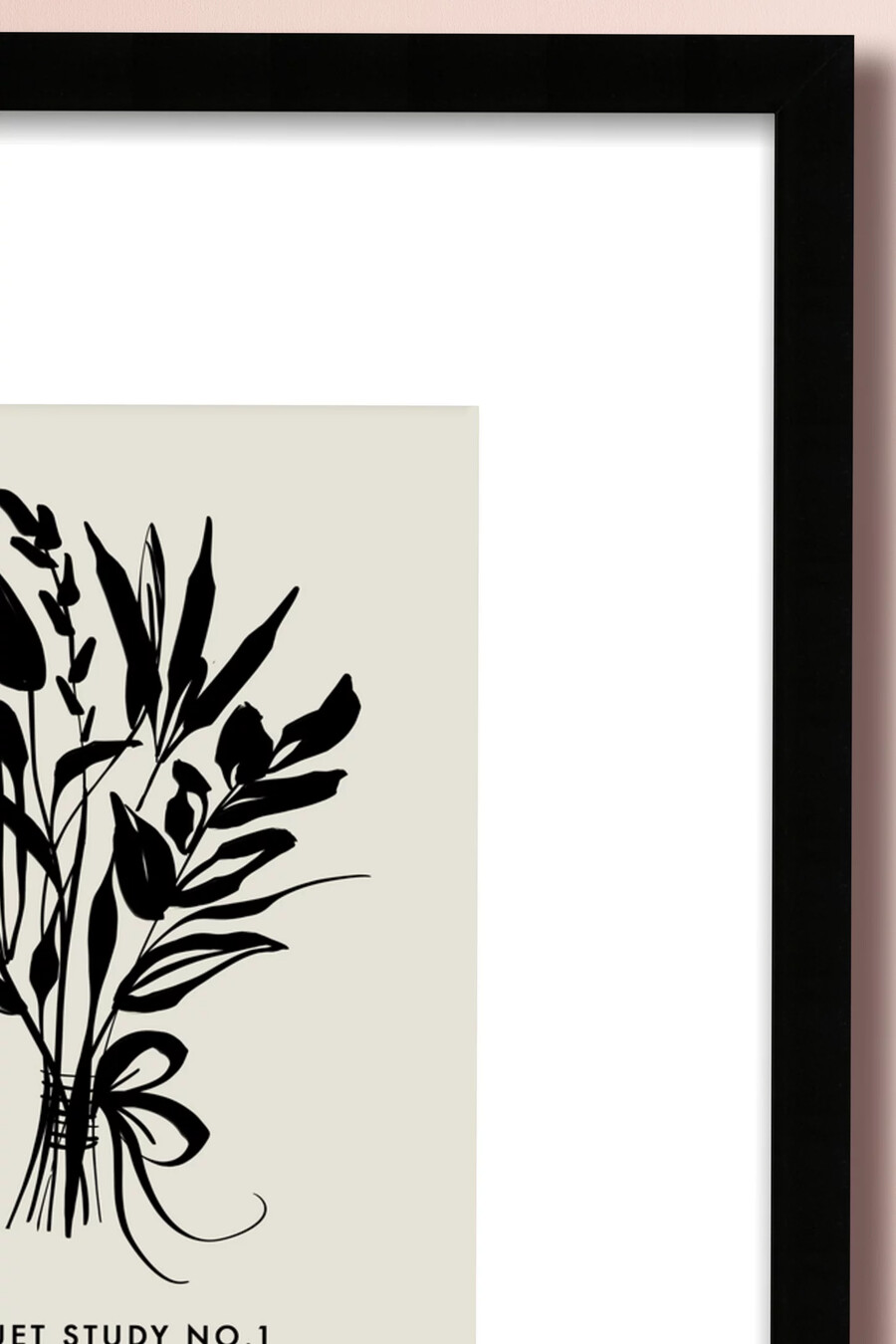blumenstrauß-studie nr. 1 wandbild