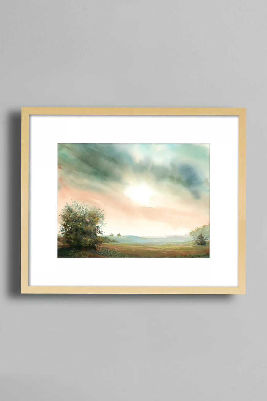 wandbild „auf kante