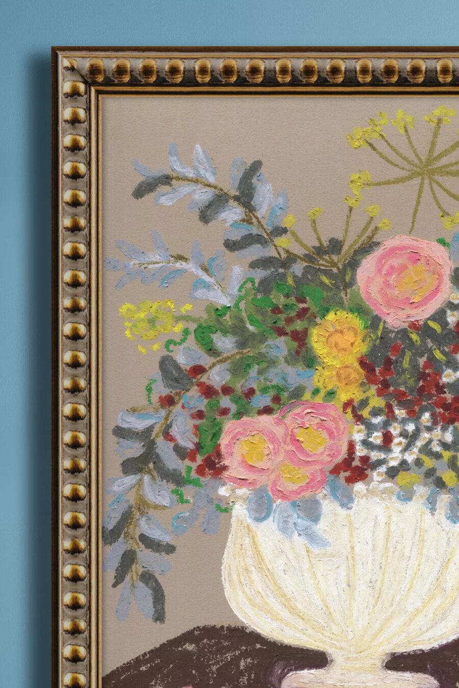 wandbild „rosa blütenblätter von rosie harbottle