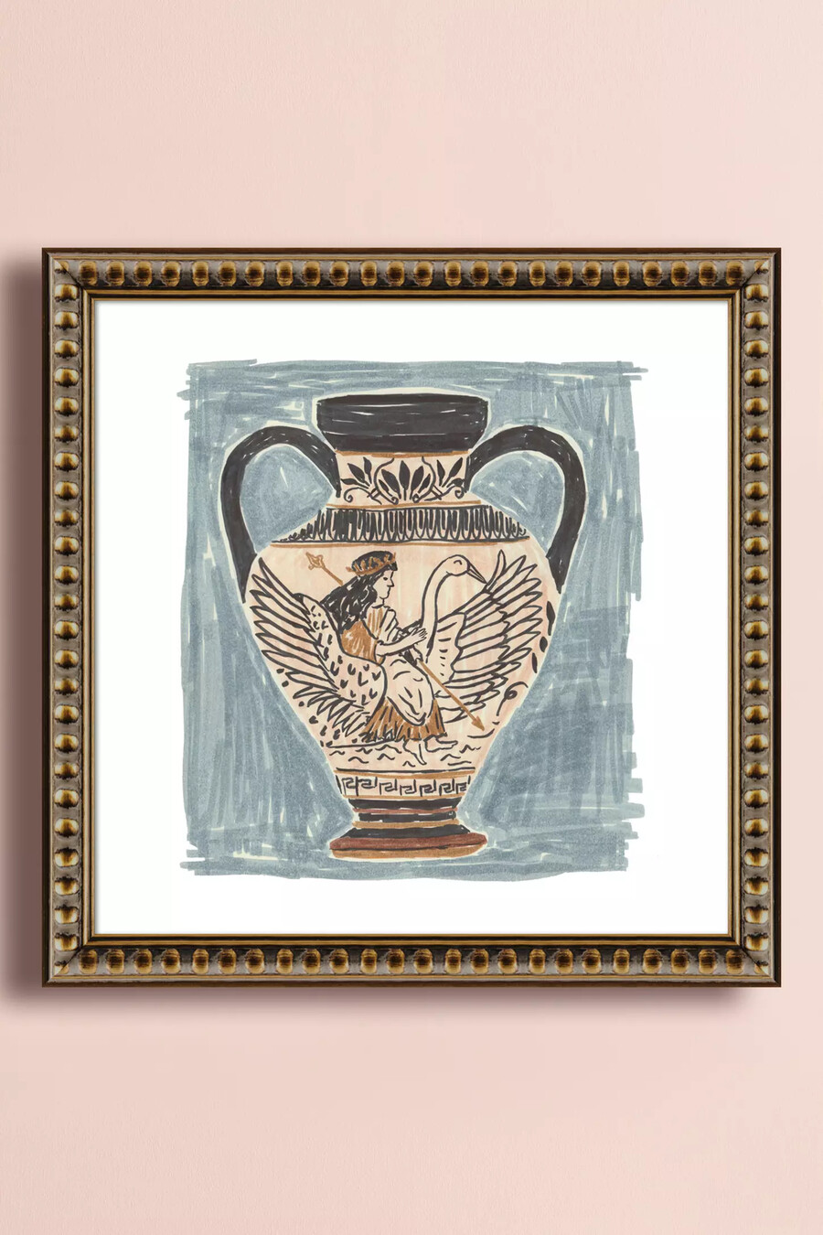 aphrodite-vase von jen lindup – wandkunst