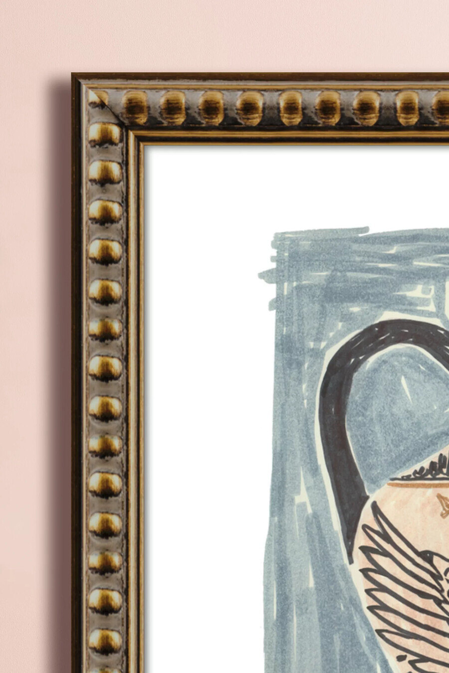 aphrodite-vase von jen lindup – wandkunst