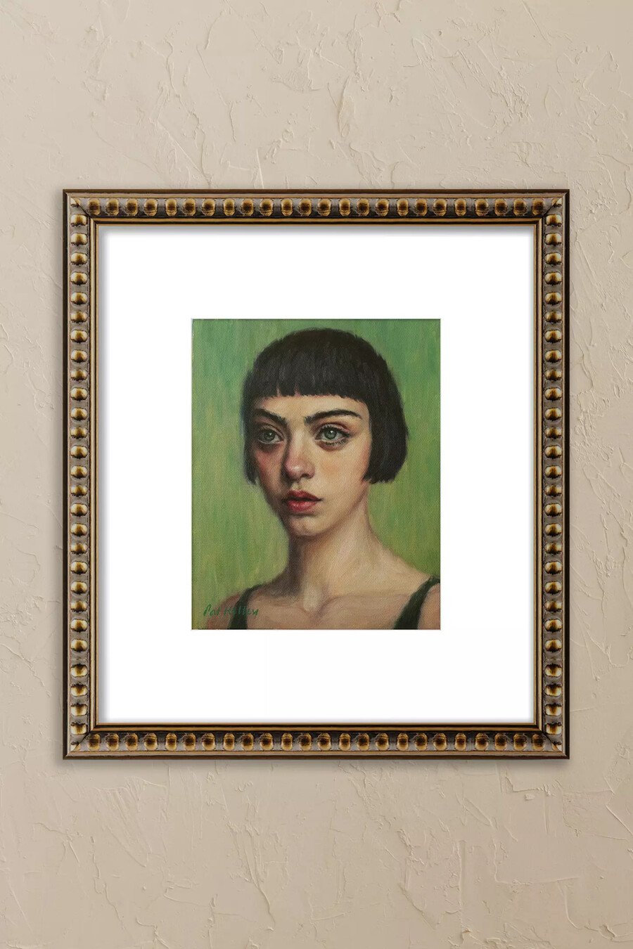 millicent von pat kelley gerahmtes wandbild