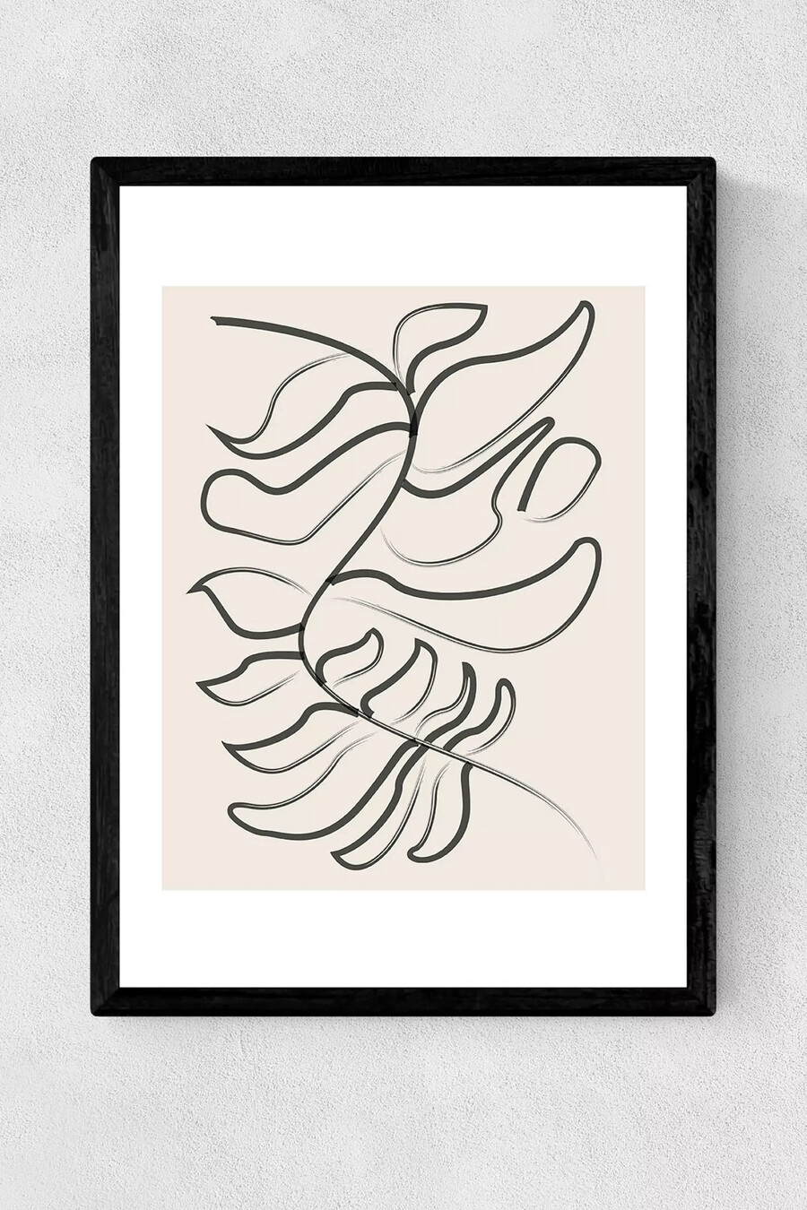 wandkunstdruck „blume liebe kind sprung