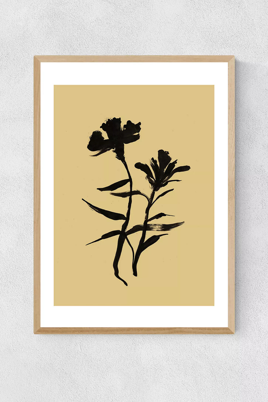 dan hobday mono botanical 3 wandkunstdruck