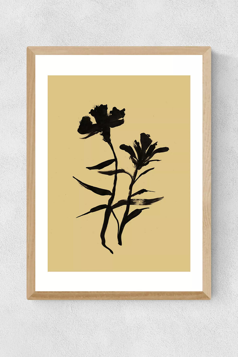dan hobday mono botanical 3 wandkunstdruck