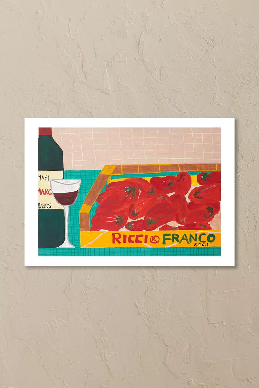 east end prints pomodoro wandkunstdruck