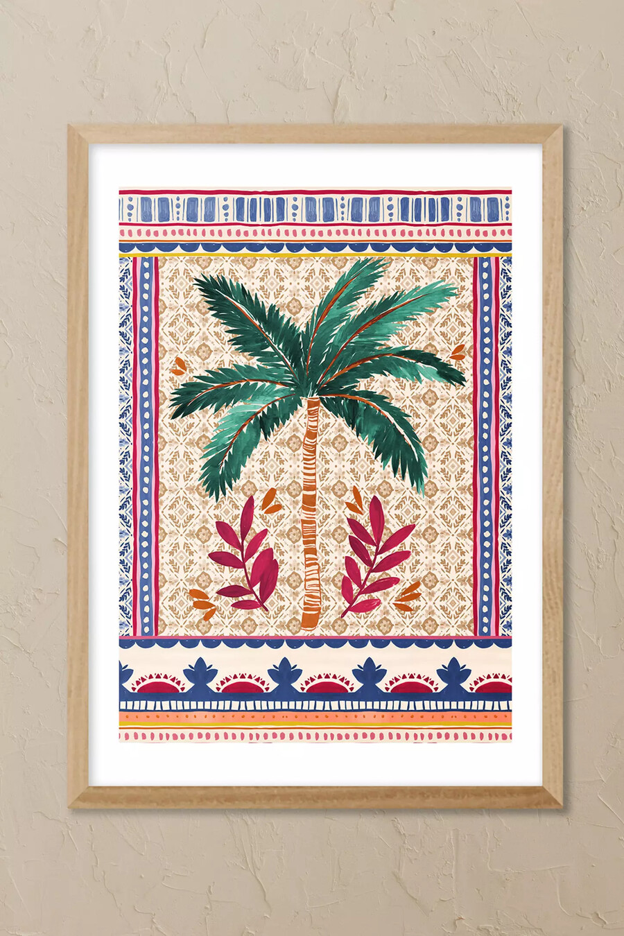 east end prints party palm wandkunstdruck