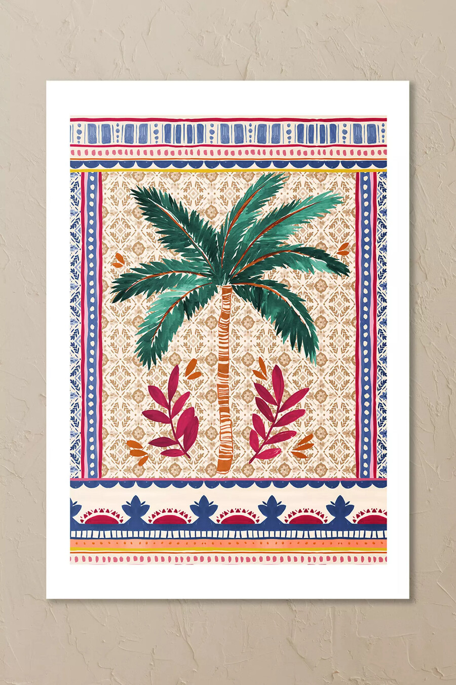 east end prints party palm wandkunstdruck