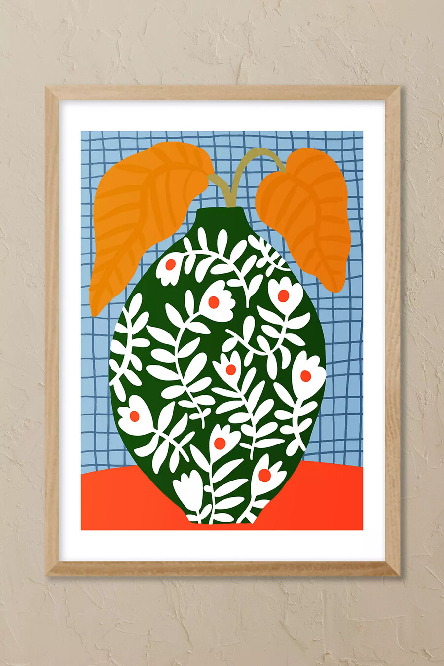 east end prints dot pot wandkunstdruck