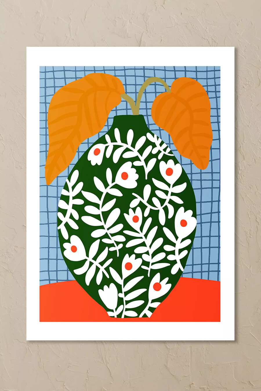 east end prints dot pot wandkunstdruck
